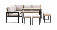 Naples Outdoor Corner Dining Set
