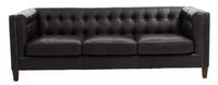 King 3 Seater Sofa - Antique Ebony