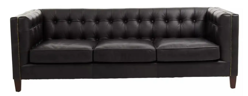 King 3 Seater Sofa - Antique Ebony