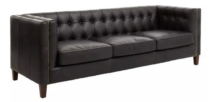 King 3 Seater Sofa - Antique Ebony