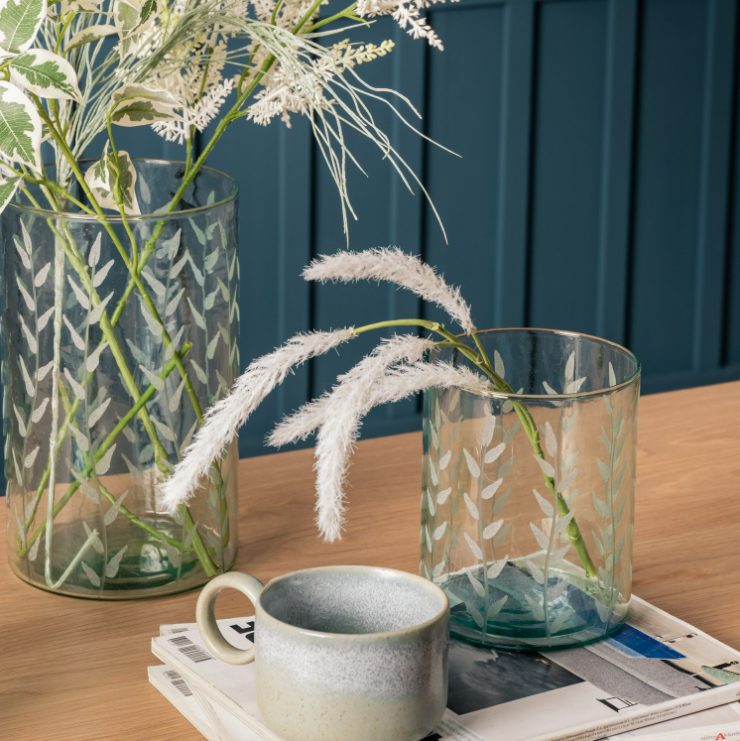 Sorrel Recycled Glass Vase Collection