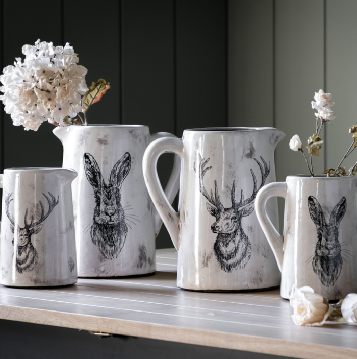 Stag Pitcher Vase Collection