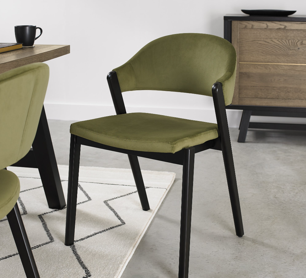Emerson Dining Collection - Weathered Oak and Peppercorn