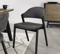 Emerson Dining Collection - Weathered Oak and Peppercorn