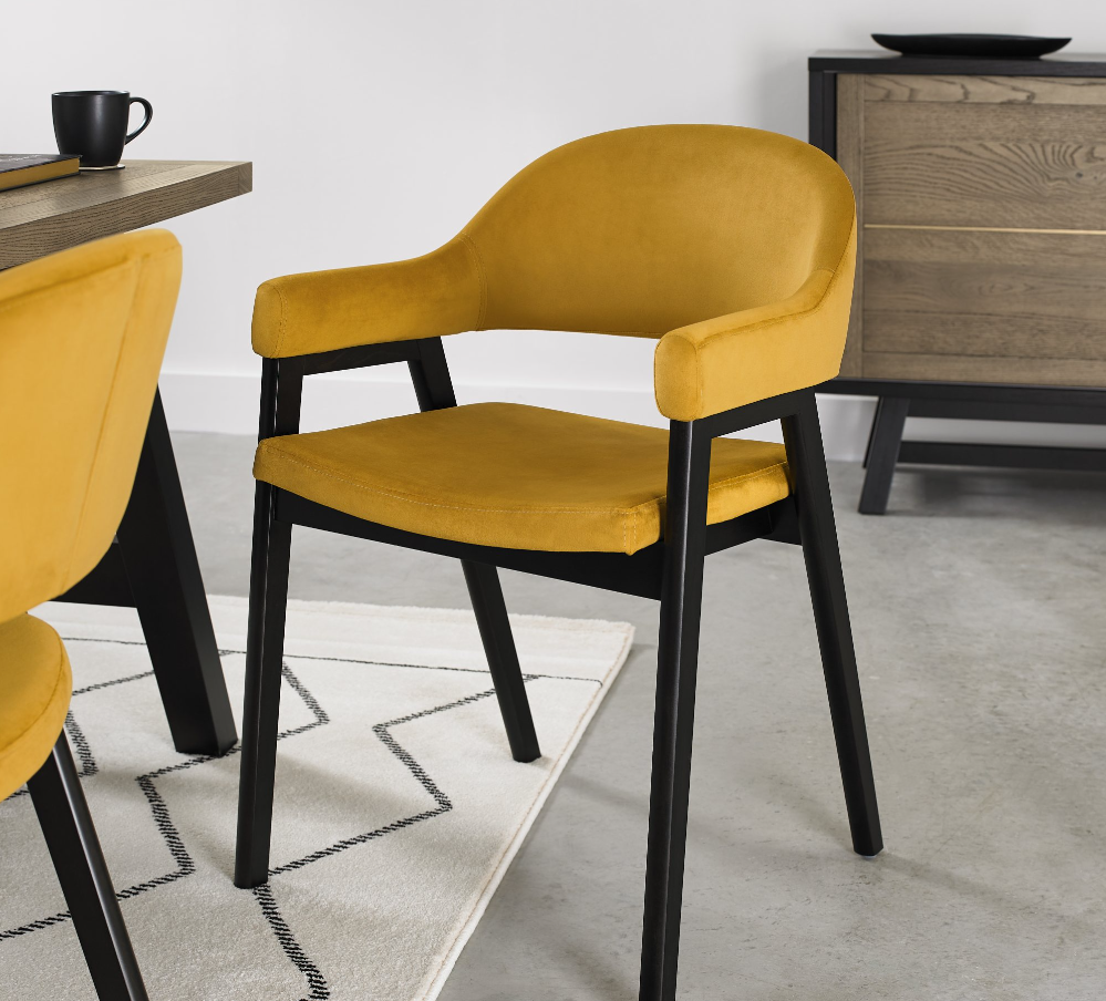 Emerson Dining Collection - Weathered Oak and Peppercorn