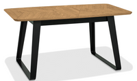 Emerson Dining Collection - Rustic Oak and Peppercorn