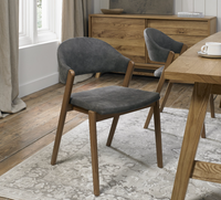 Emerson Dining Collection - Rustic Oak and Peppercorn