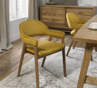 Emerson Dining Collection - Rustic Oak and Peppercorn
