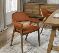 Emerson Dining Collection - Rustic Oak and Peppercorn