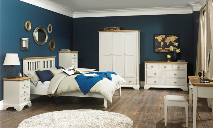 Hampstead Soft Grey/Pale Oak Bedroom Collection