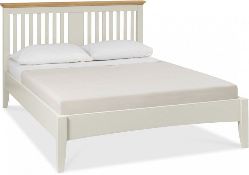 Hampstead Soft Grey/Pale Oak Slatted Bedsteads