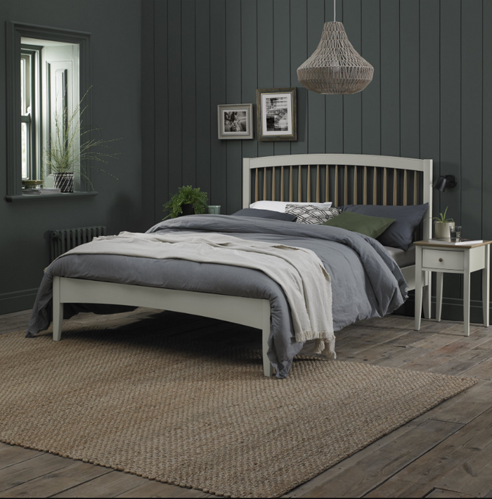 Whitby Scandi Oak & Soft Grey - Bedsteads