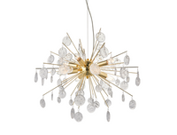 Calla 8 Light Pendant - Gold