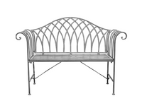 Duchess Outdoor Bench - Distressed Grey