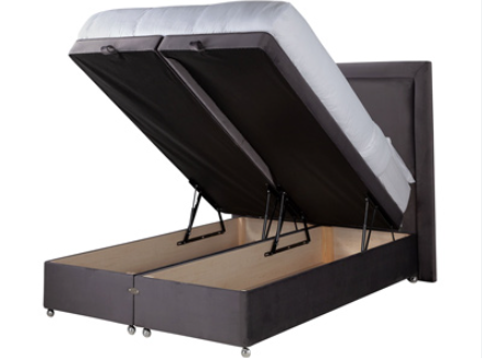 Sleepeezee Electric Ottoman Bed, Mattress, and Headboard - Double