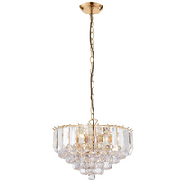 Fargo Lighting Collection - Brass/Clear