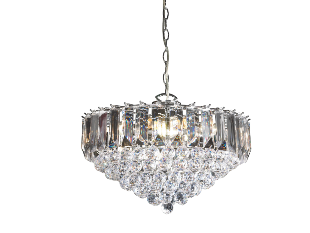 Fargo Lighting Collection - Chrome/Crystal