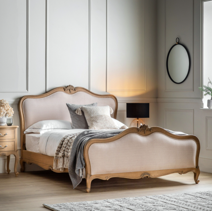 Chic Linen Upholstered Beds