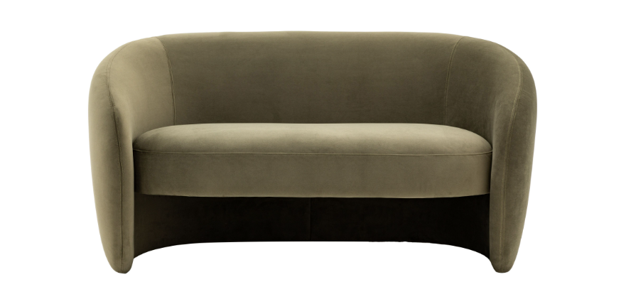 Curvo Upholstery Collection - Moss Green