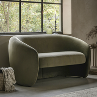 Curvo Upholstery Collection - Moss Green