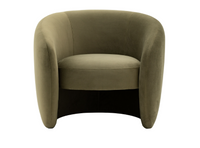 Curvo Upholstery Collection - Moss Green