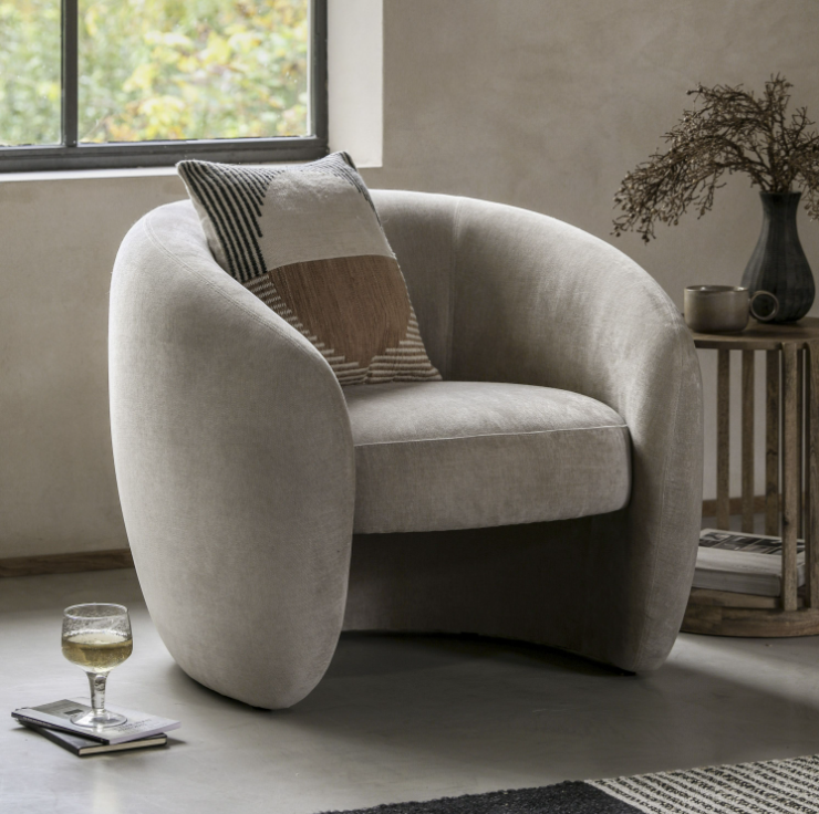 Curvo Upholstery Collection - Cream