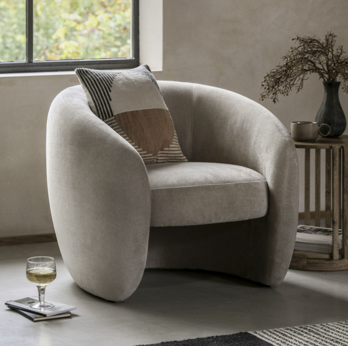 Curvo Upholstery Collection - Cream