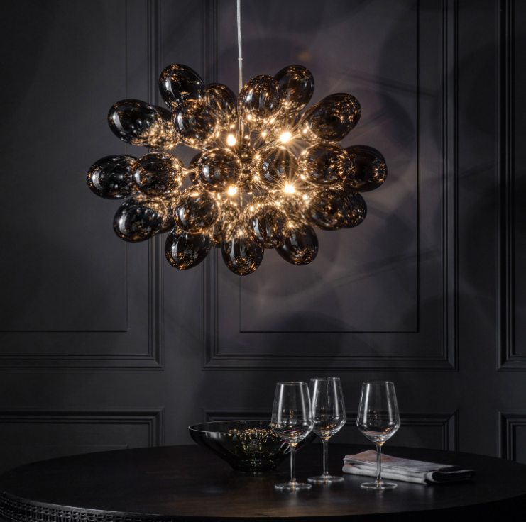 Infinity Lighting Collection - Black/Smokey