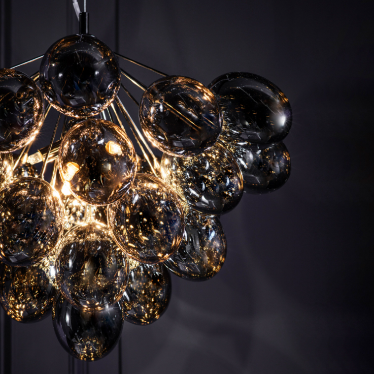 Infinity Lighting Collection - Black/Smokey