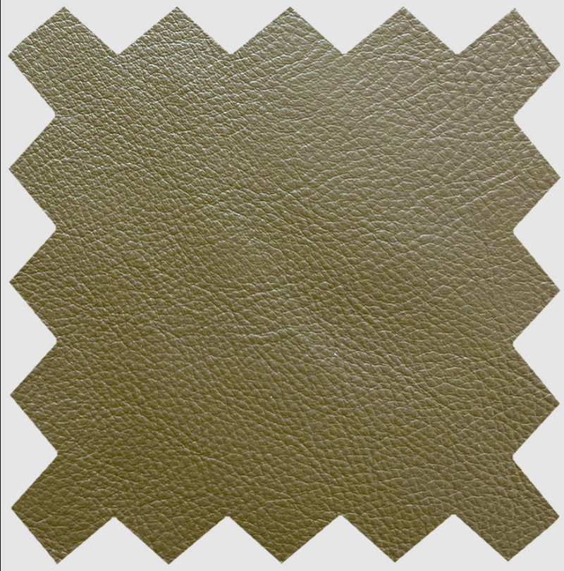 Denver Swivel Recliner - Olive Green Leather