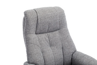 Dubai Swivel Recliner - Lisbon Rock Fabric