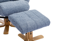 Dubai Swivel Recliner - Lisbon Marine Fabric