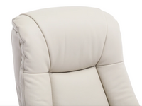 Hawaii Swivel Recliner - Mushroom Leather