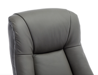 Hawaii Swivel Recliner - Cinder Leather