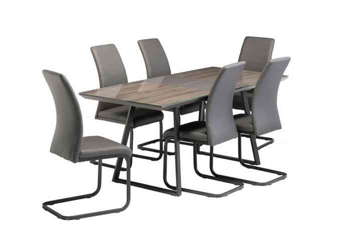 Michigan Dining Collection - Oak Paper/Glass