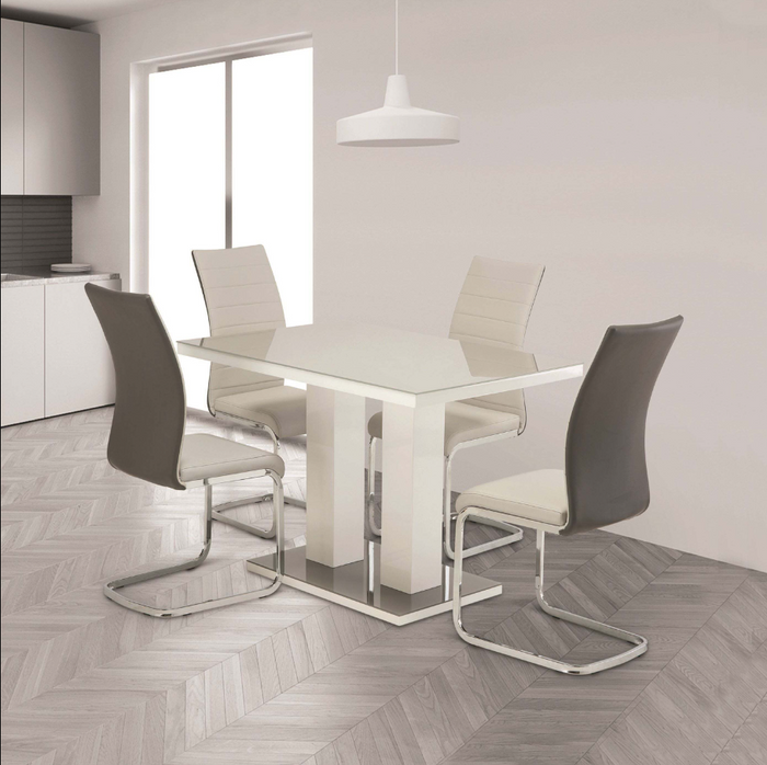 Riley Dining Table - Grey