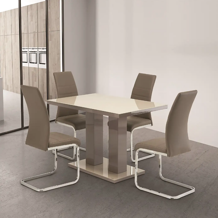 Riley Dining Table - Latte