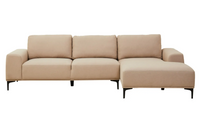 Toulon Chaise Sofa - Natural LHF or RHF