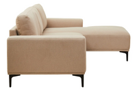 Toulon Chaise Sofa - Natural LHF or RHF