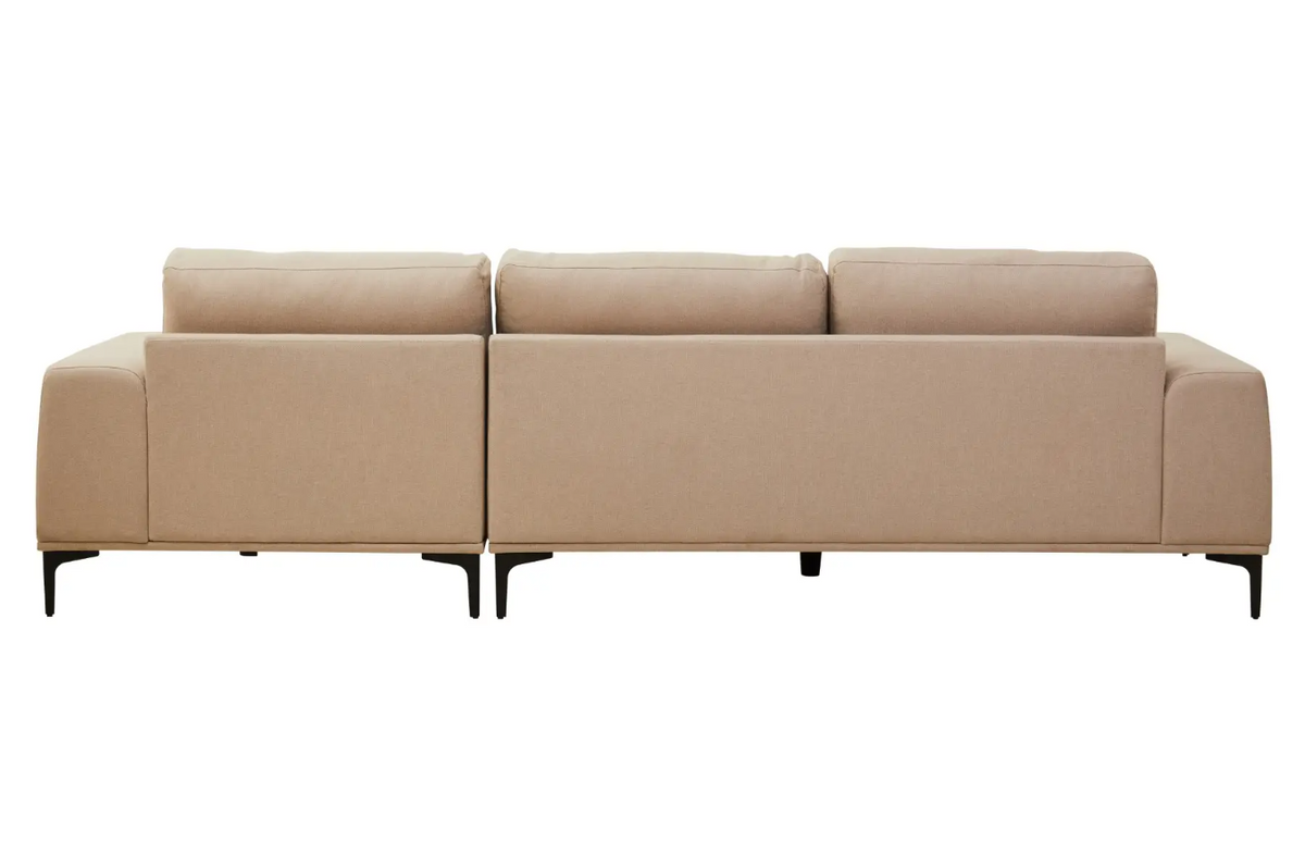 Toulon Chaise Sofa - Natural LHF or RHF
