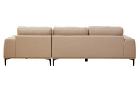 Toulon Chaise Sofa - Natural LHF or RHF