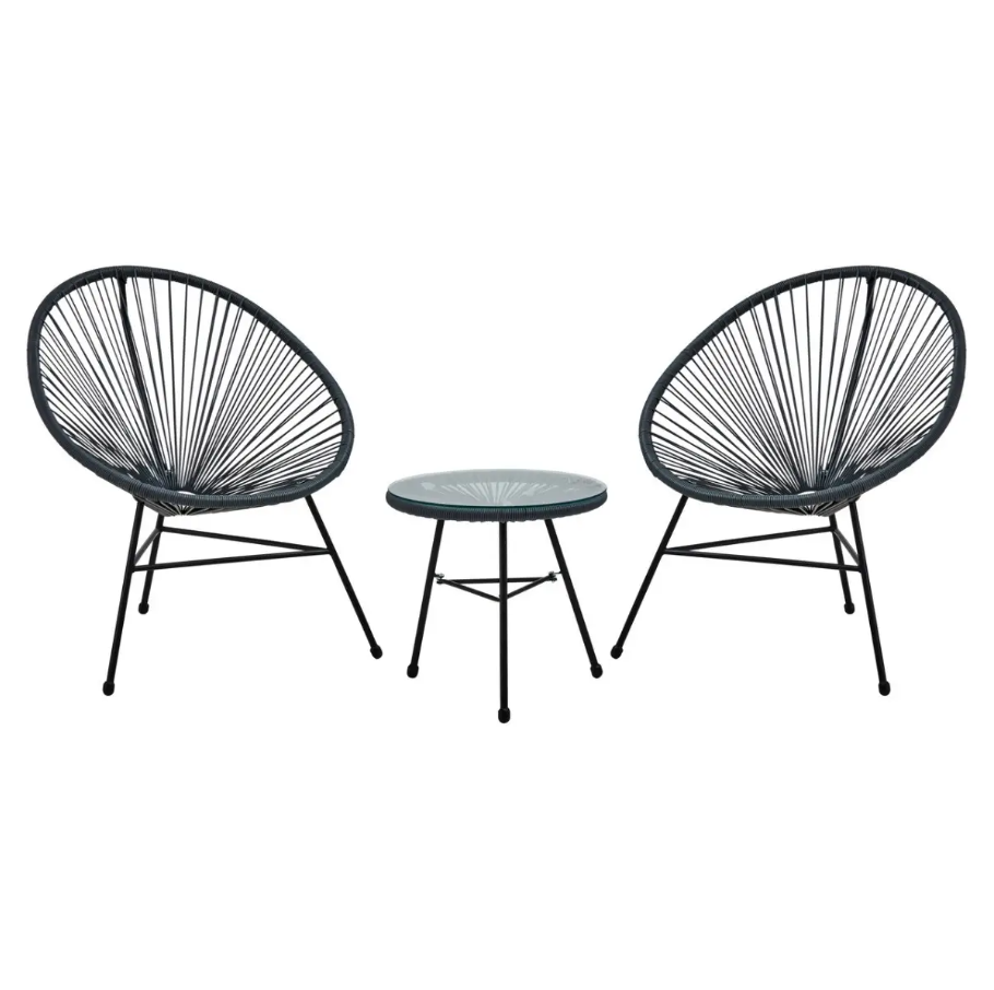 Miami Patio Set - Grey