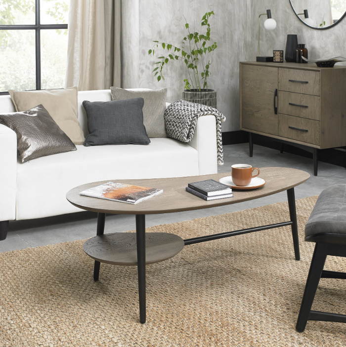 Vintage Living Collection - Weathered Oak and Peppercorn