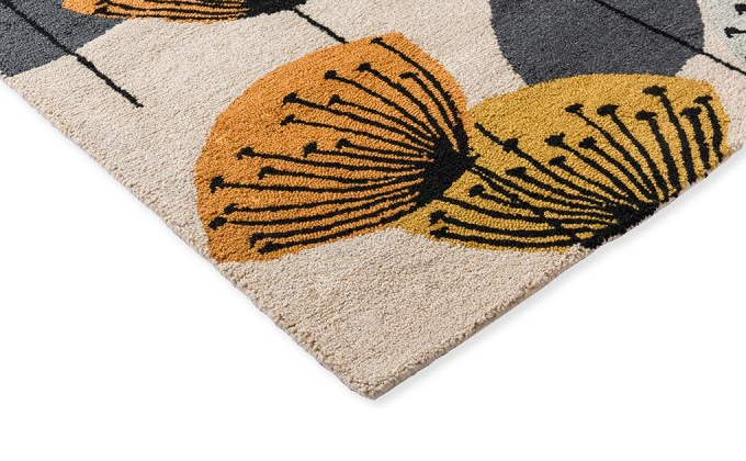 Sanderson - Dandelion Clocks - Ochre Silver | 445803