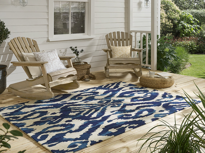 Sanderson - Kasuri Indigo Rug 446208