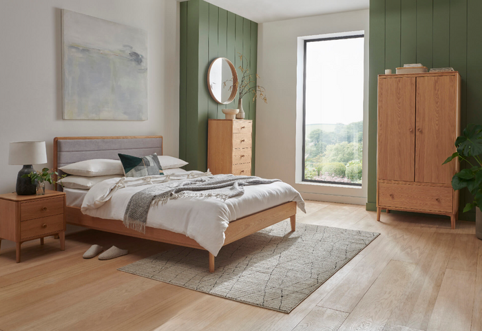 Hadley Bed Collection - Oak Natural