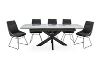 Valerius Dining Table - Grey