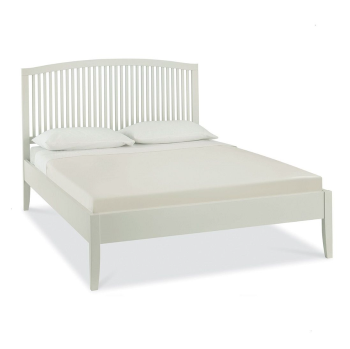 *CLEARANCE* Ashby 4'6" Double Slatted Bedstead and Kayflex Elegance Mattress - Cotton