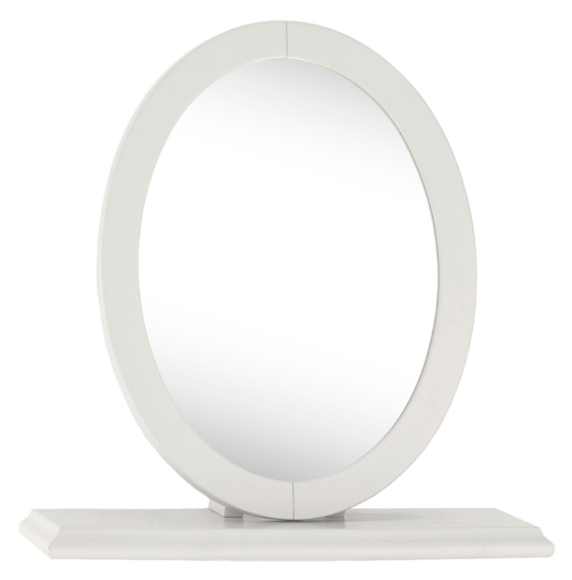 *CLEARANCE* Montreaux Dressing Table, Stool, and Mirror - Grey Washed Oak and Soft Grey