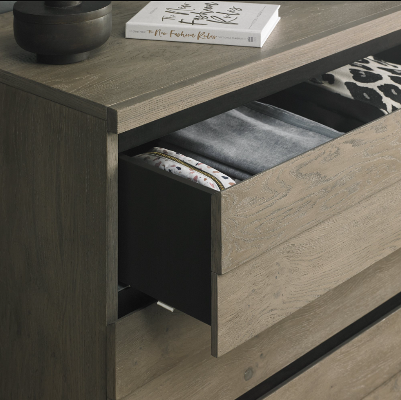 *CLEARANCE* Tivoli Weathered Oak 4 Drawer Chest